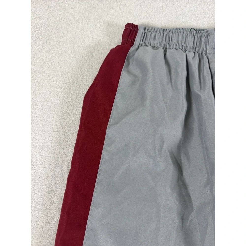 Everlast Boys Gray Maroon Side Stripe Track Pants Size M 10/12 Activewear